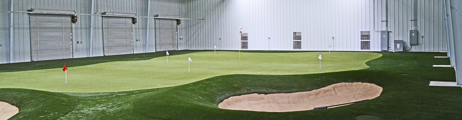 Indoor Golf Facility - New Mexico Junior College
