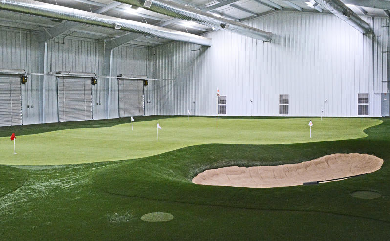 Indoor Golf Facility - New Mexico Junior College