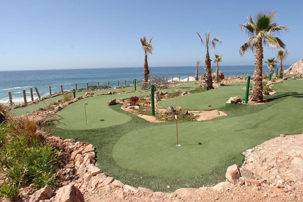 synthetic putting green