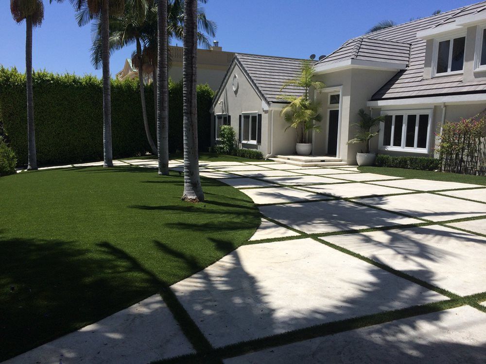 artificial grass landscaping