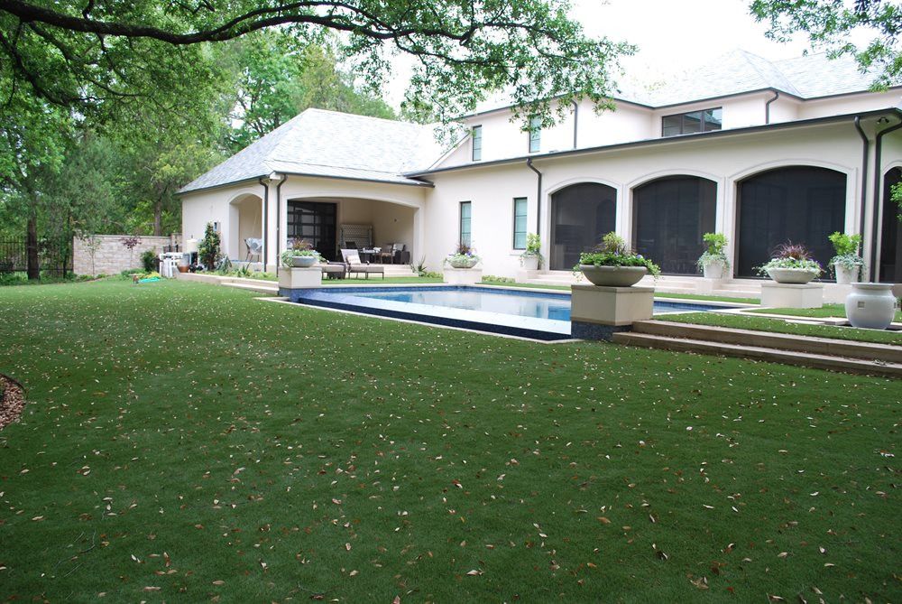 synthetic grass landscaping