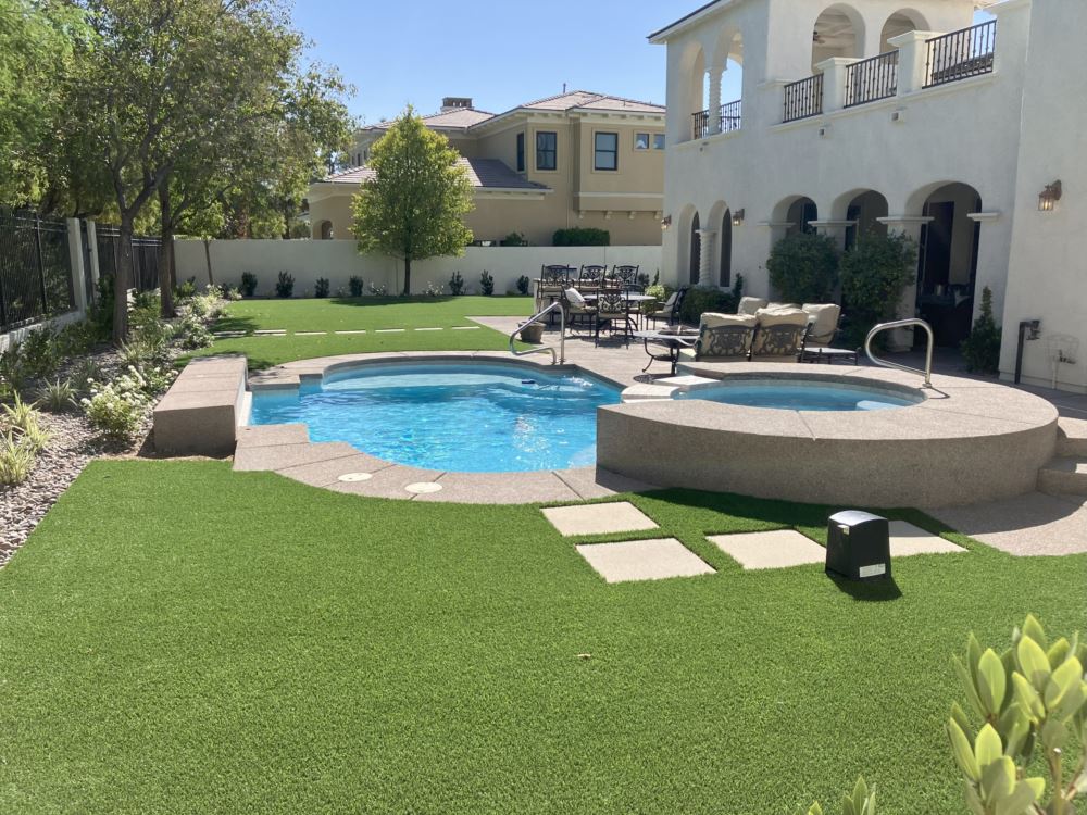 Phoenix golf green bunker